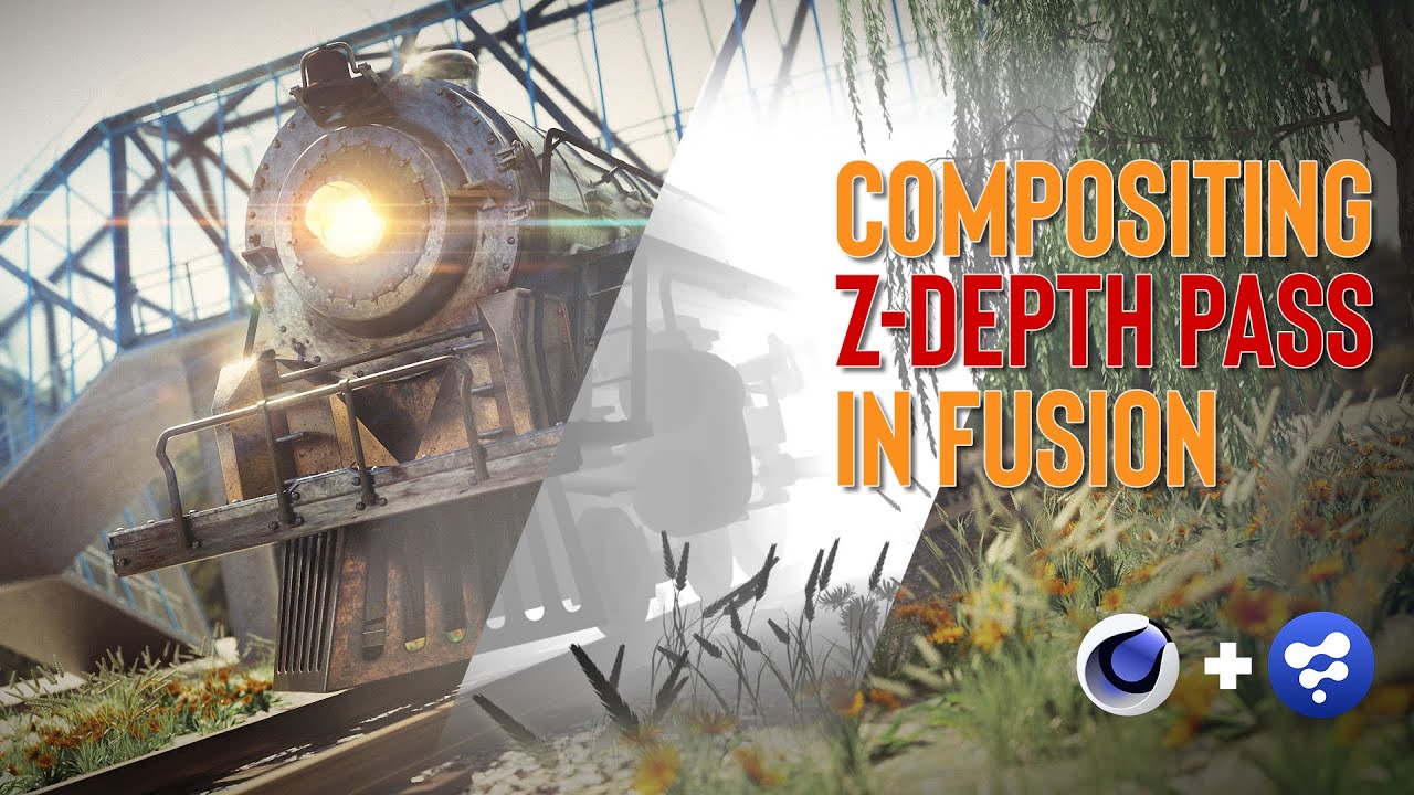 Compositing Z-Depth #Render Pass in #BlackMagic #Fusion - and a little more tips and tricks!