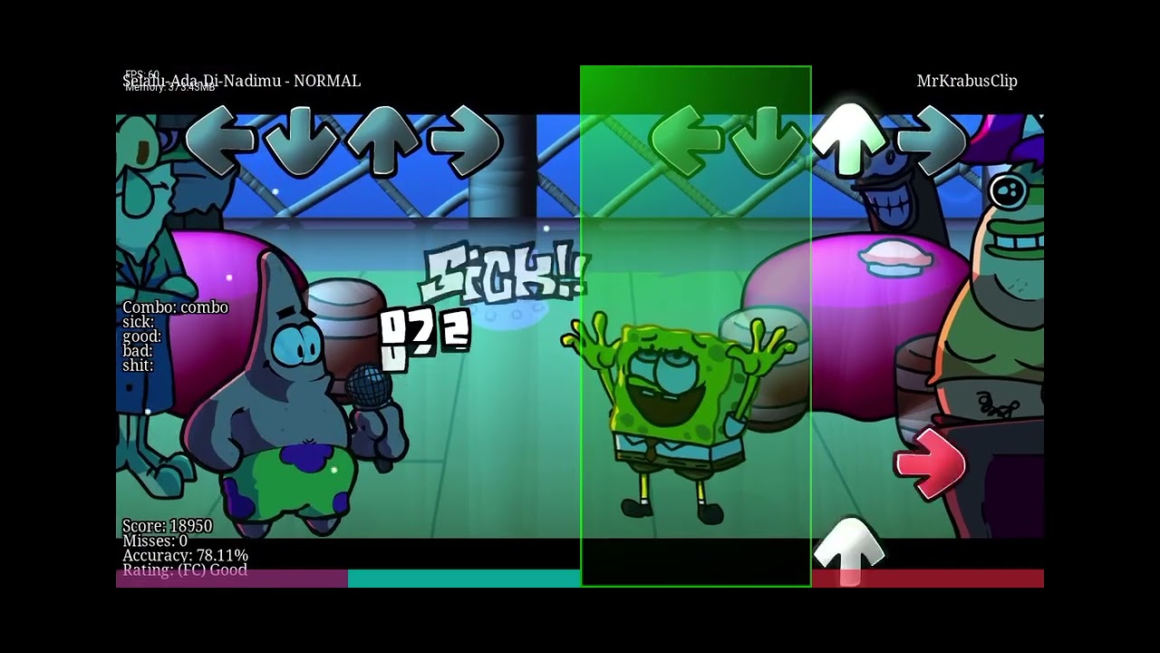 Sponge Bob selalu ada di nadi mu