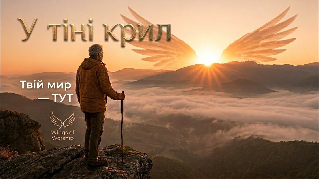 🪽Християнська пісня «У тіні крил» • Пісня для стомлених та стривожених