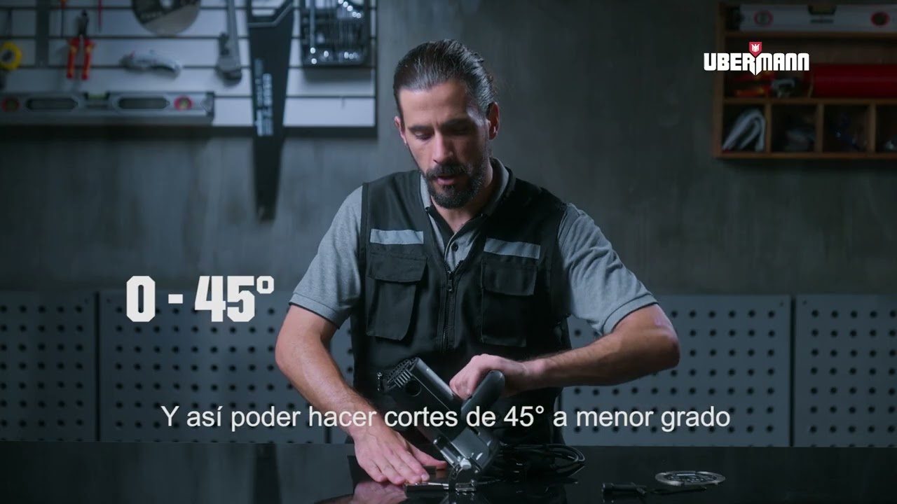Cortadora de Mármol 4 ⅜” Ubermann: Qué materiales corta, beneficios, características y más