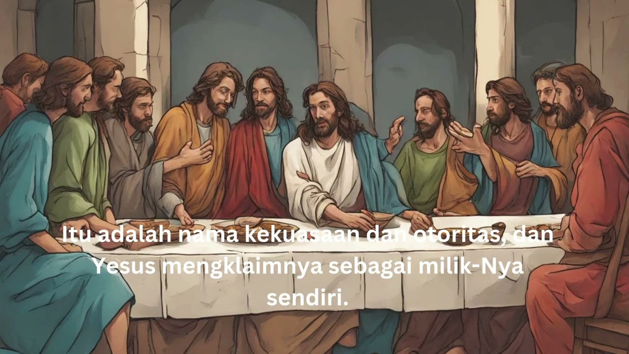 Akulah jalan dan kebenaran dan hidup (Yohanes 14 ayat 6)