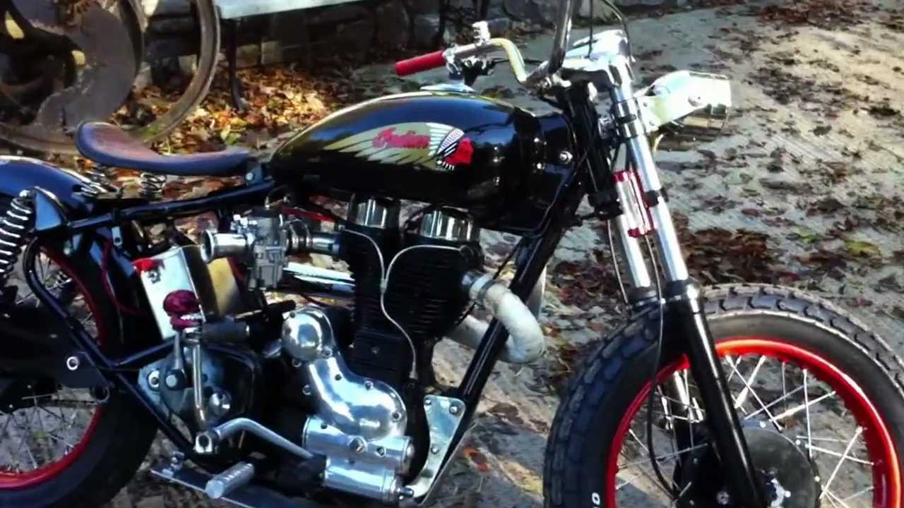 Royal Enfield Bobber, Asbo powered by Paul Henshaw