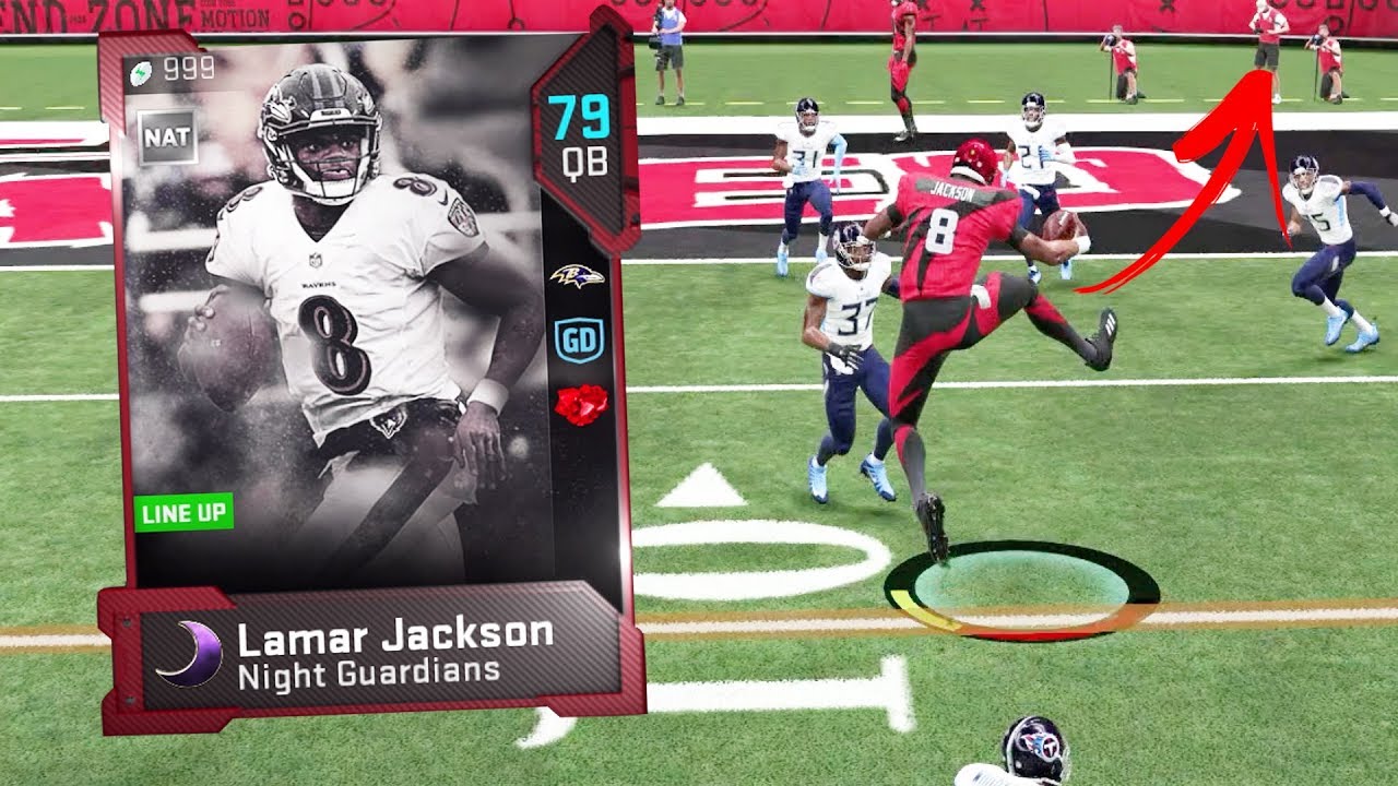 Ламар Джексон ростом 7 футов и скоростью 96 &mdash; Боже мой! &mdash; Геймплей Madden 19 Ultimate Team
