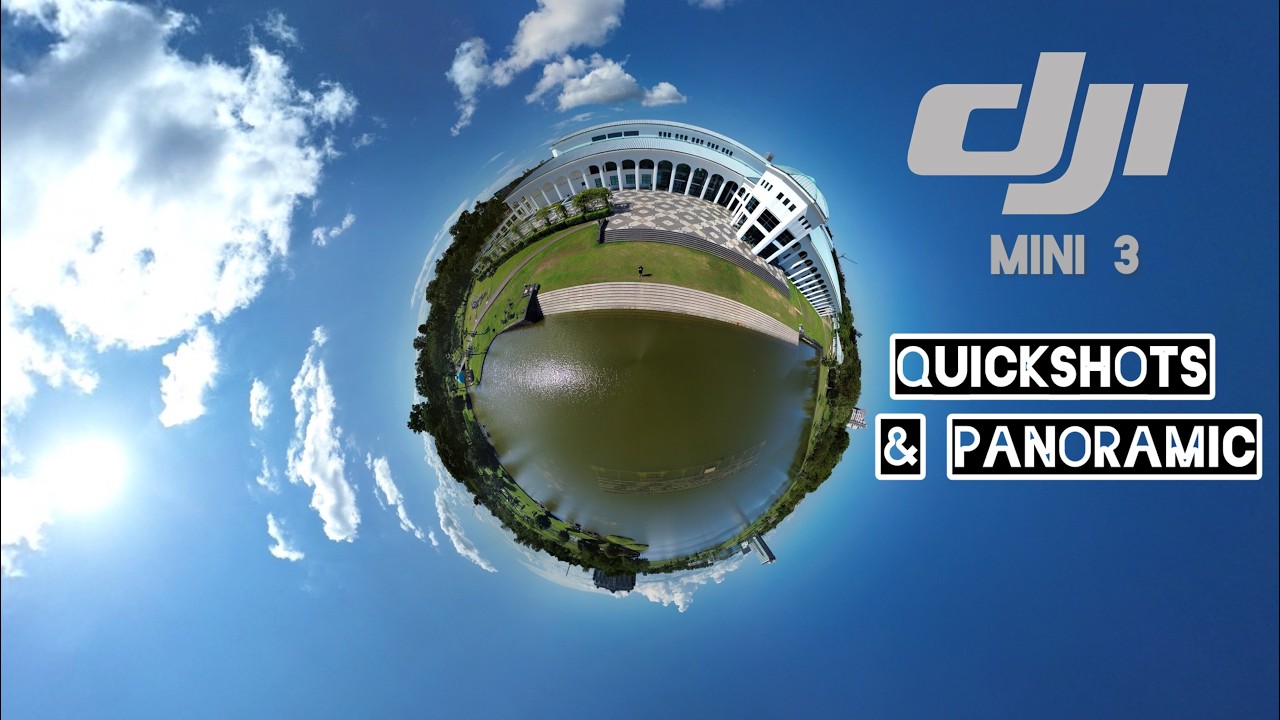 (STEP BY STEP) DJI Mini 3 2025 Quickshots dan Panoramic