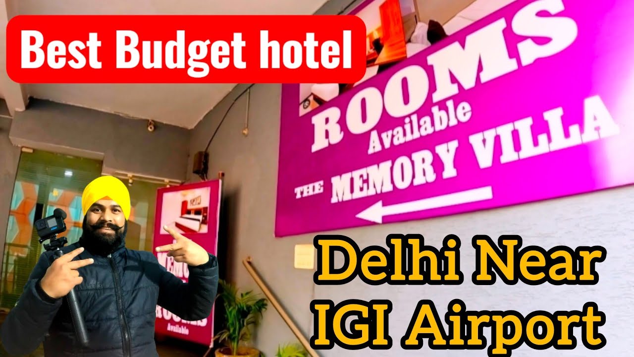 best budget hotel in New Delhi Near IGI Airport | DELHI AIRPORT-HOTEL ✈️ honest review