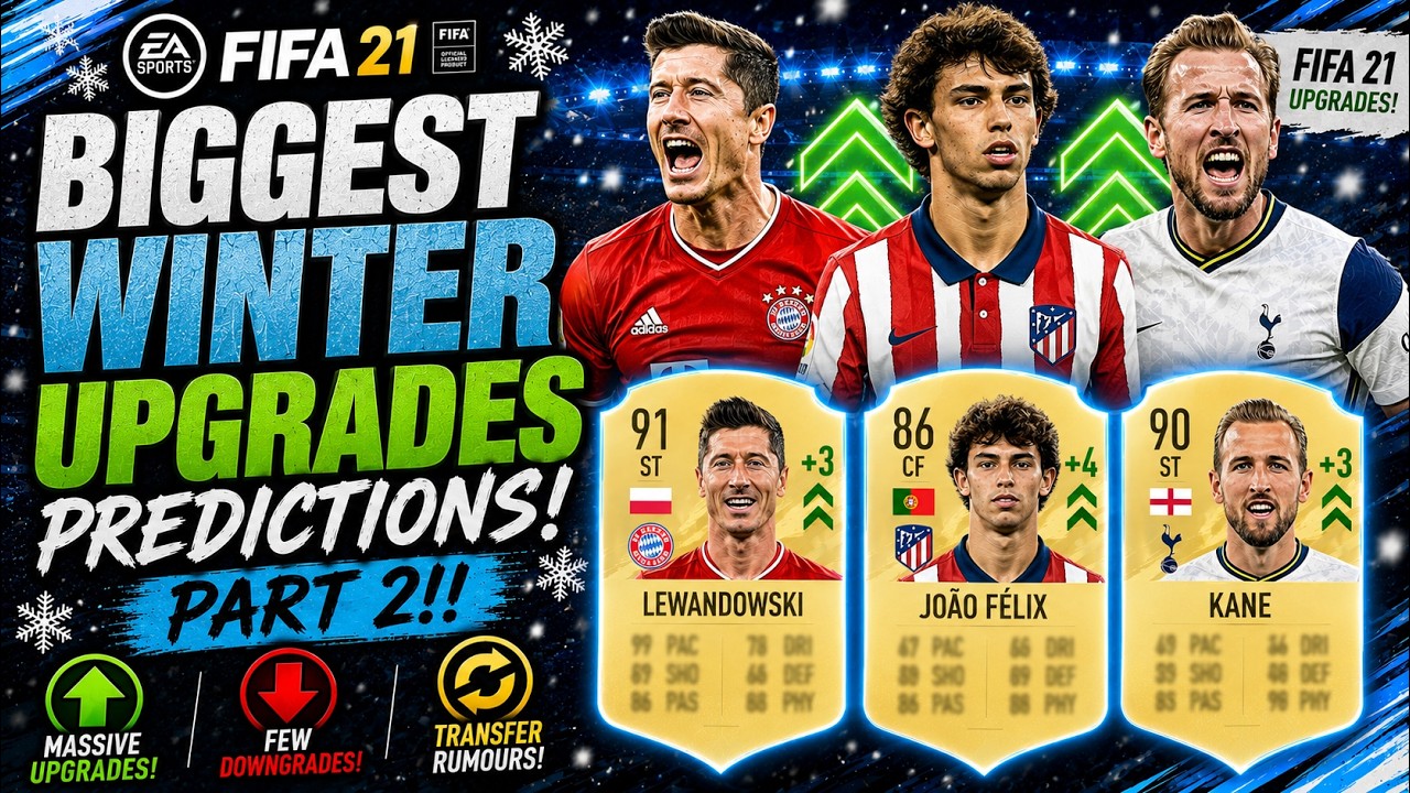 FIFA 21 | BIGGEST WINTER UPGRADES PREDICTIONS PART 2!! FT. LEWANDOWSKI, FELIX, KANE ETC... (FIFA 21)