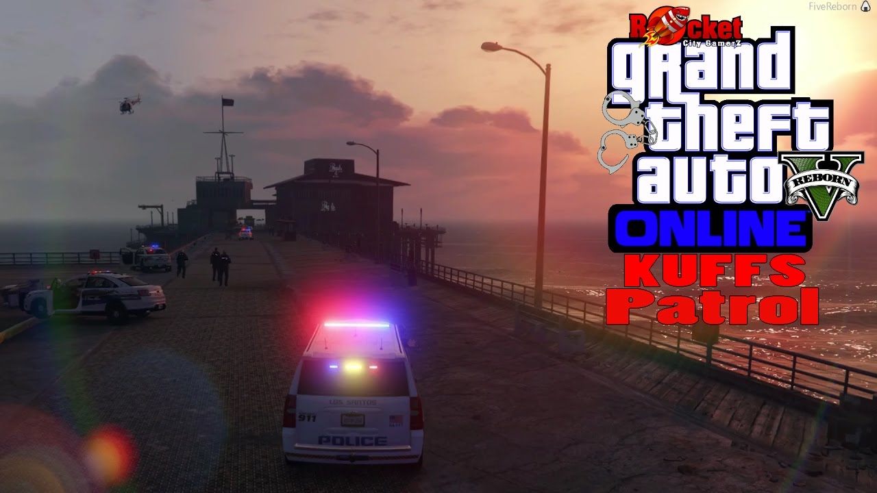 Meth Tacos and Active Shooter at the Pier | KUFFS Patrol GTA 5 LSPDFR Online 5 Reborn (Prone Runs)
