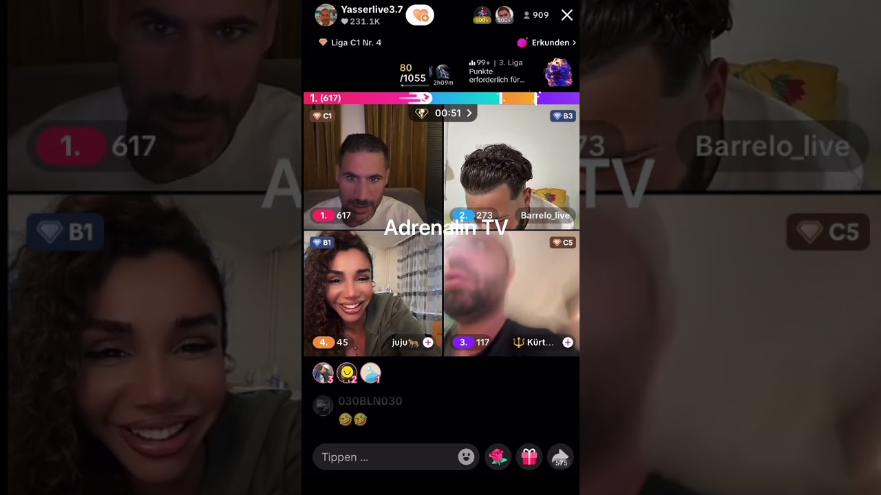 Barello Yasser Abou Chaker Kürt Ibo live | Kürt Ibo mit Mafia Hussein Baybasi | Barello macht Ftina 