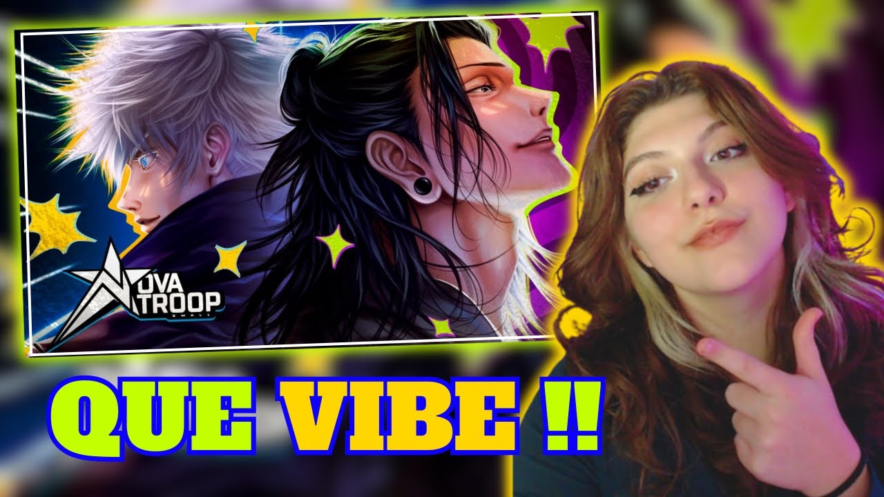 NOVATROOOP!! | REACT: Lado Certo | Novatroop | Gojo e Geto (Jujutsu Kaisen) ft. ‪@RafãoMusicOficial‬