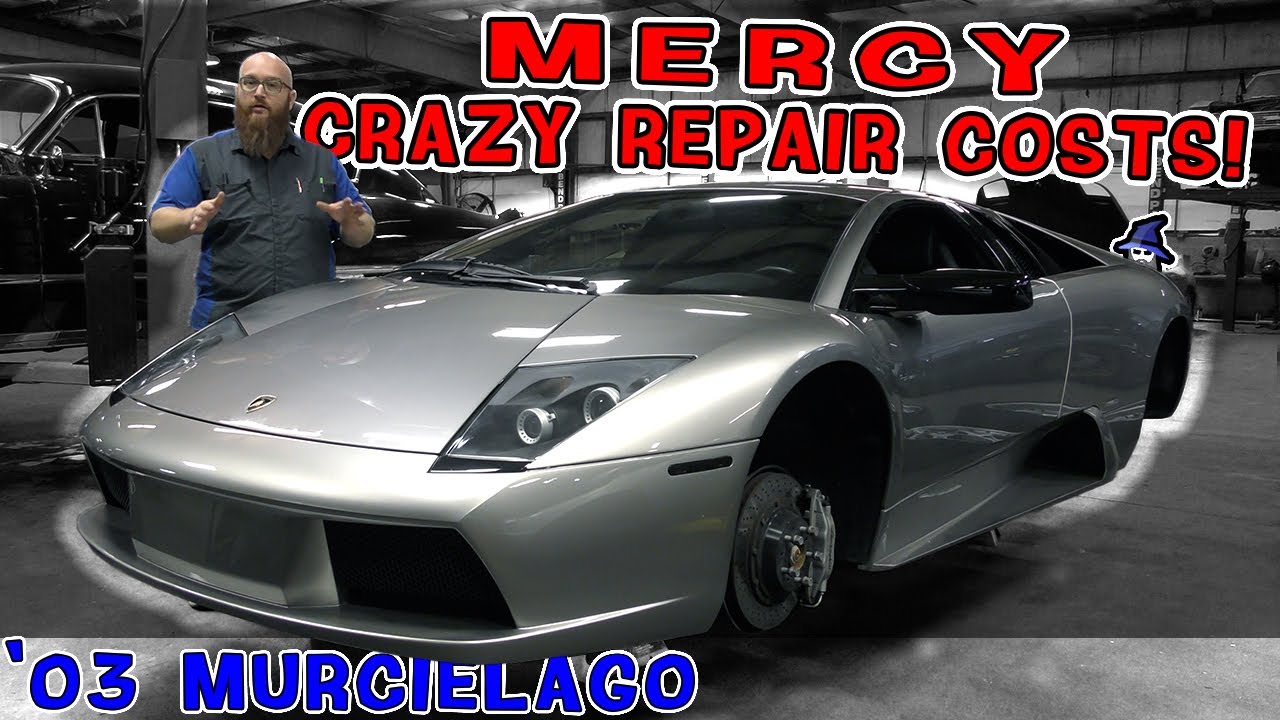 Supercars come with super repair costs! CAR WIZARD tries to keep costs down on this '03 Murciélago