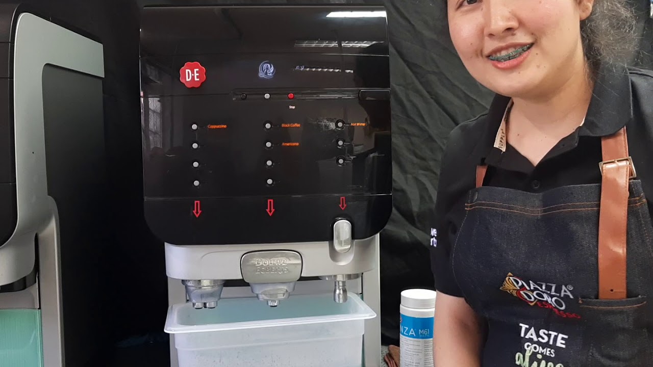 Excellence Prestige BUTTON daily cleaning for Douwe Egberts Cocoa Fantasy