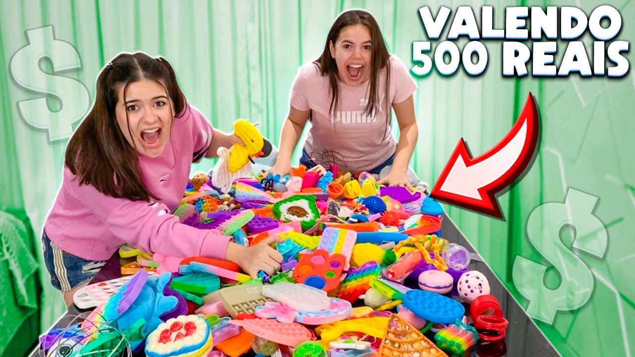 QUEM ACHAR os FIDGET TOYS RAROS GANHA R$500 REAIS