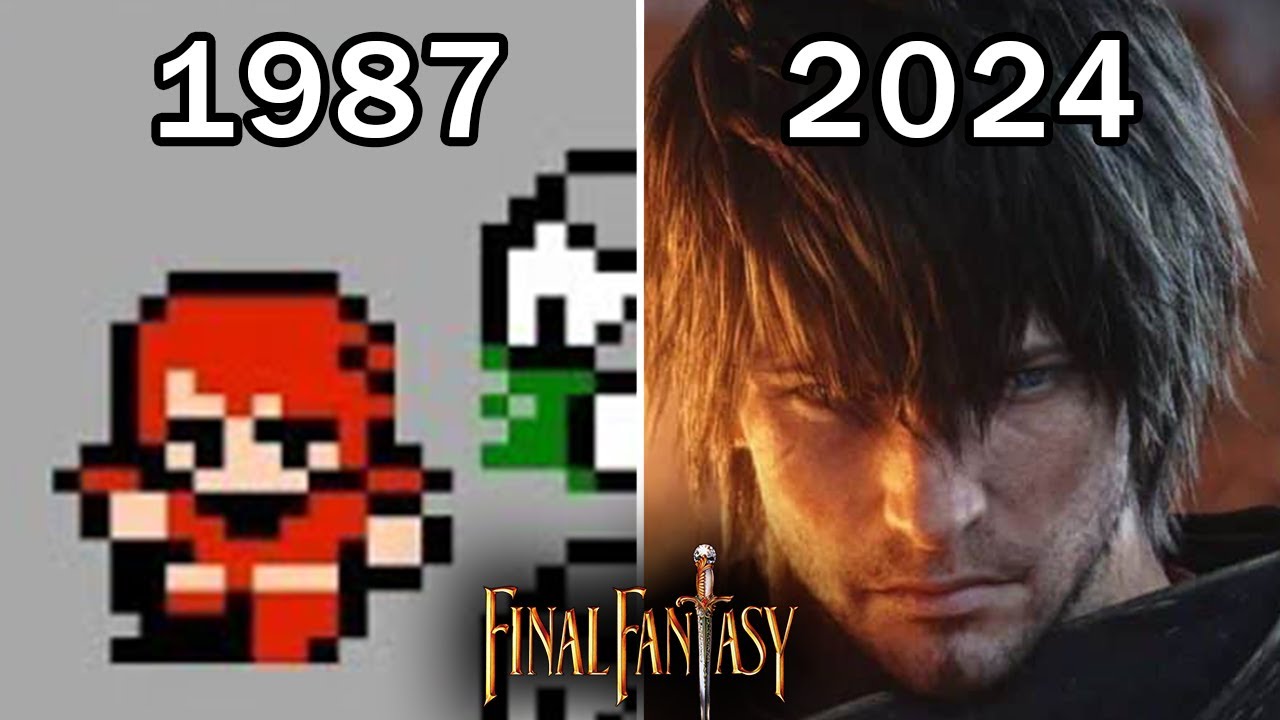 Evolution of Final Fantasy 1987-2024