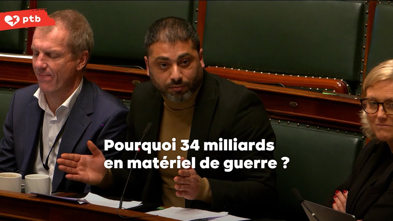 Pourquoi 34 milliards en matériel de guerre ?