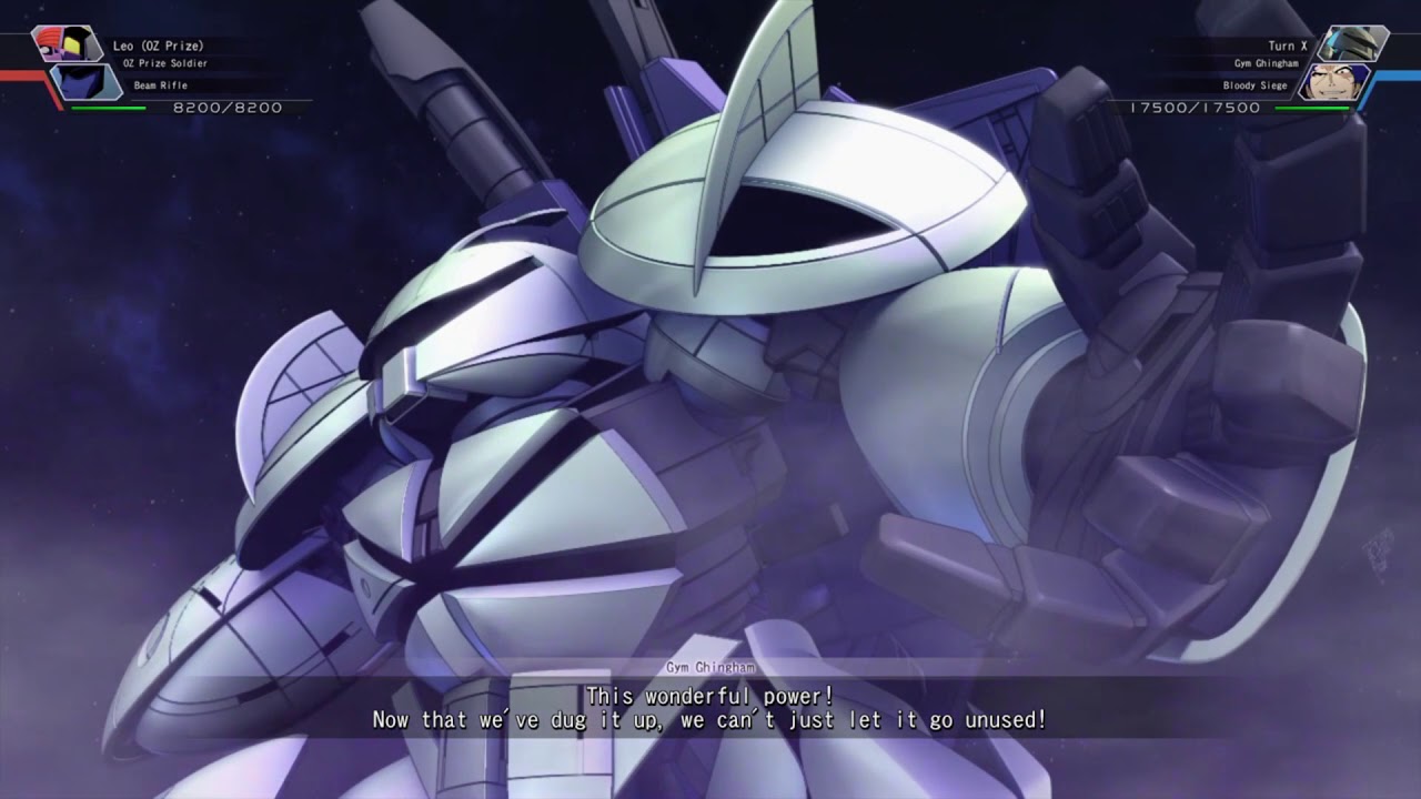 SD Gundam G Generation Cross Rays ~Turn X All Attacks