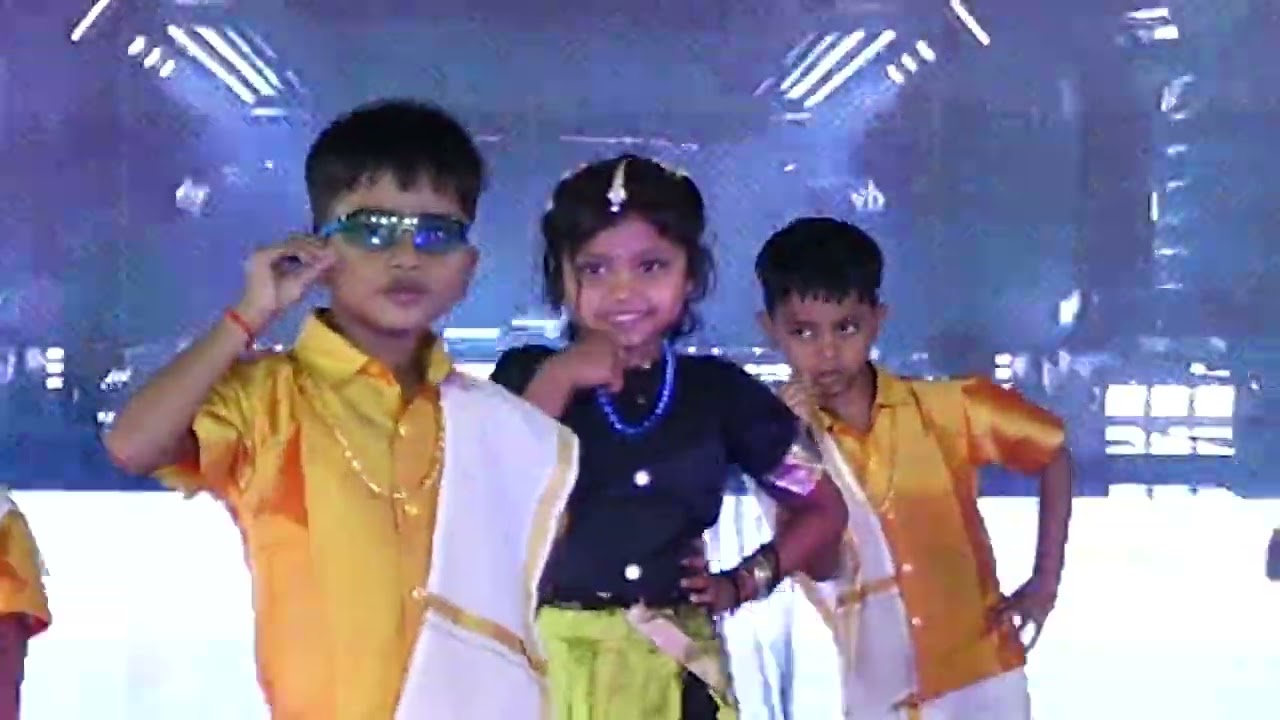 #lungi dance# LKG B of SCS & MCS,Binka students
