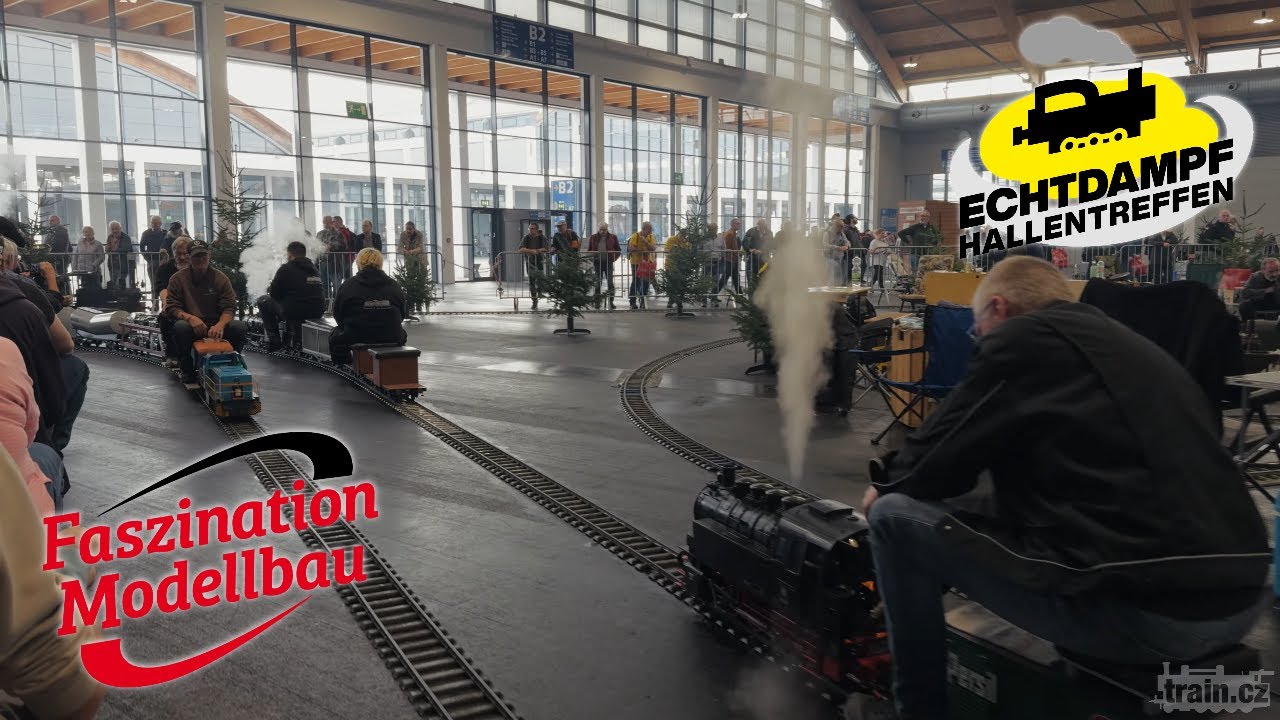 23. Faszination Modellbau / 27. Echtdampf-Hallentreffen - j&iacute;zda sedmipalcovou železnic&iacute;