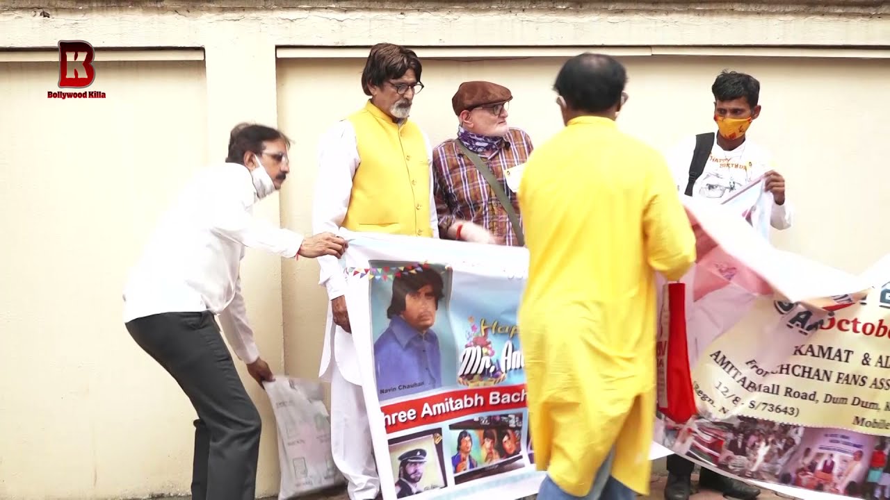 Duplicate Amitabh Meet To Real Amitabh Bachchan At Jalsa House For His Birthday 2021
