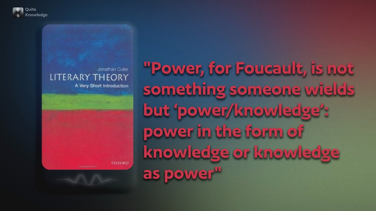Literary Theory: A Very Short Introduction by Jonathan Culler (Audio podcast)