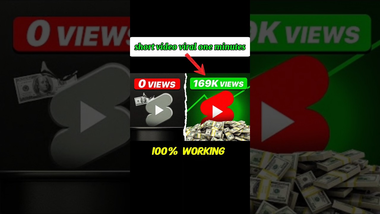 🔥NEW Trick view increase 2 minutes short video💯