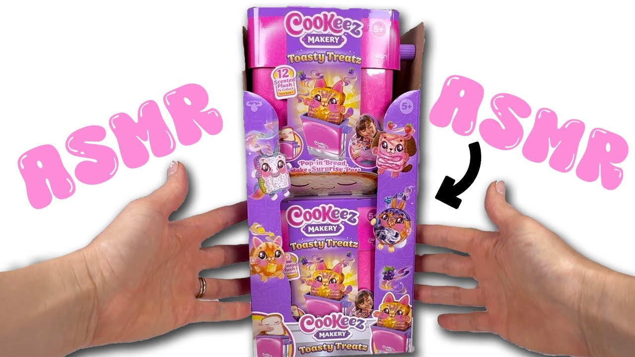 Cookeez Makery Toasty Treatz FULL BOX Opening! ASMR Sounds