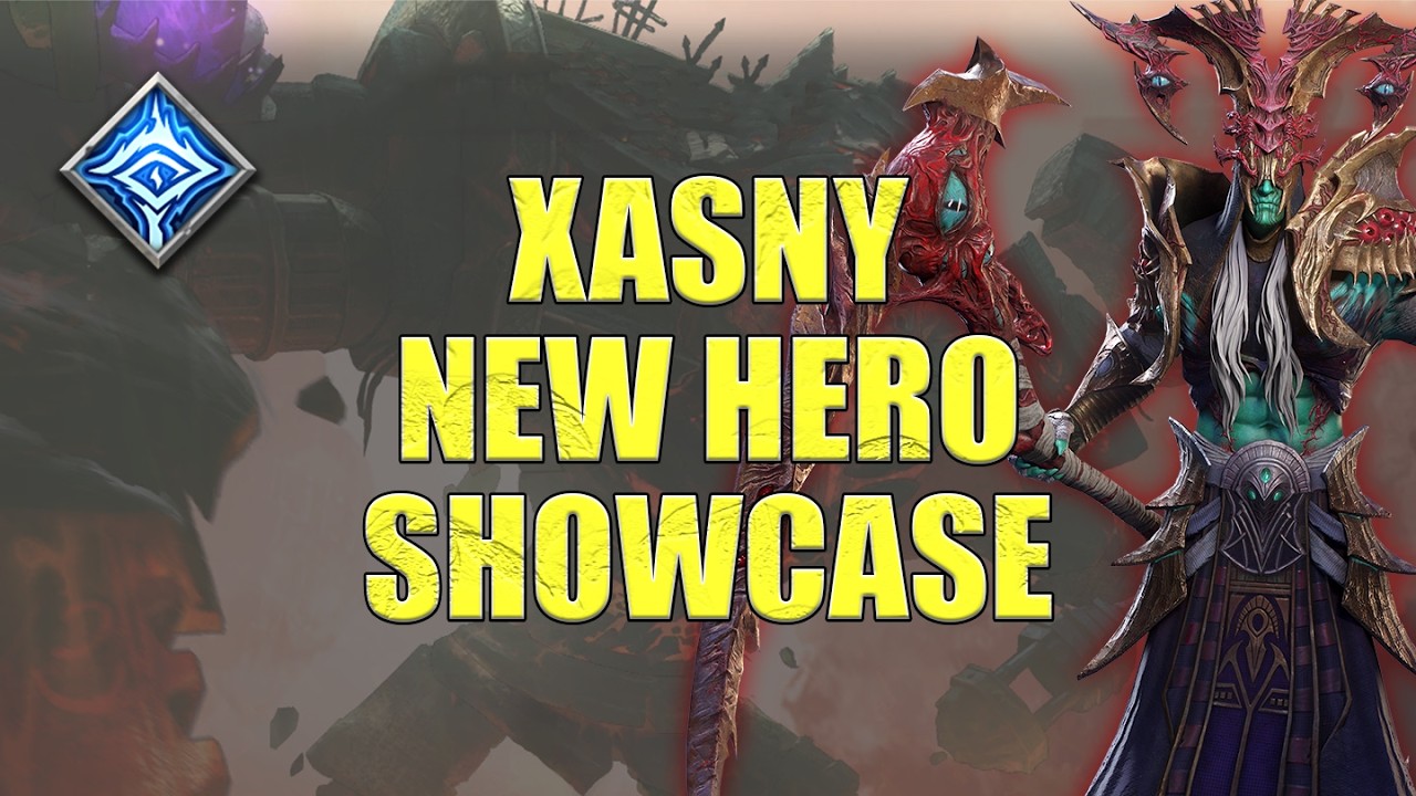 The Epic Dispeller you needed? | Xasny New Hero Showcase [Watcher Of Realms]