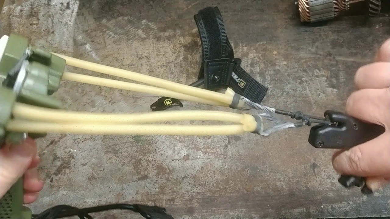 6 - simple shot Hammer slingshot/slingbow arrow release