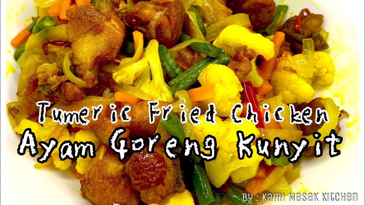 Ala Che Nom Ayam Goreng Kunyit | Turmeric Fried Chicken Malaysian Style
