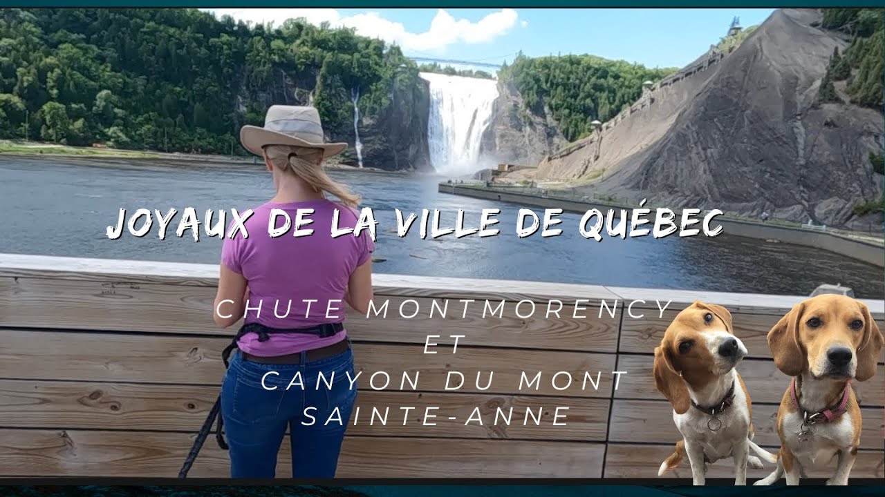 Chute Montmorency et le Canyon du mont Sainte-Anne, Québec, Canada 🇨🇦