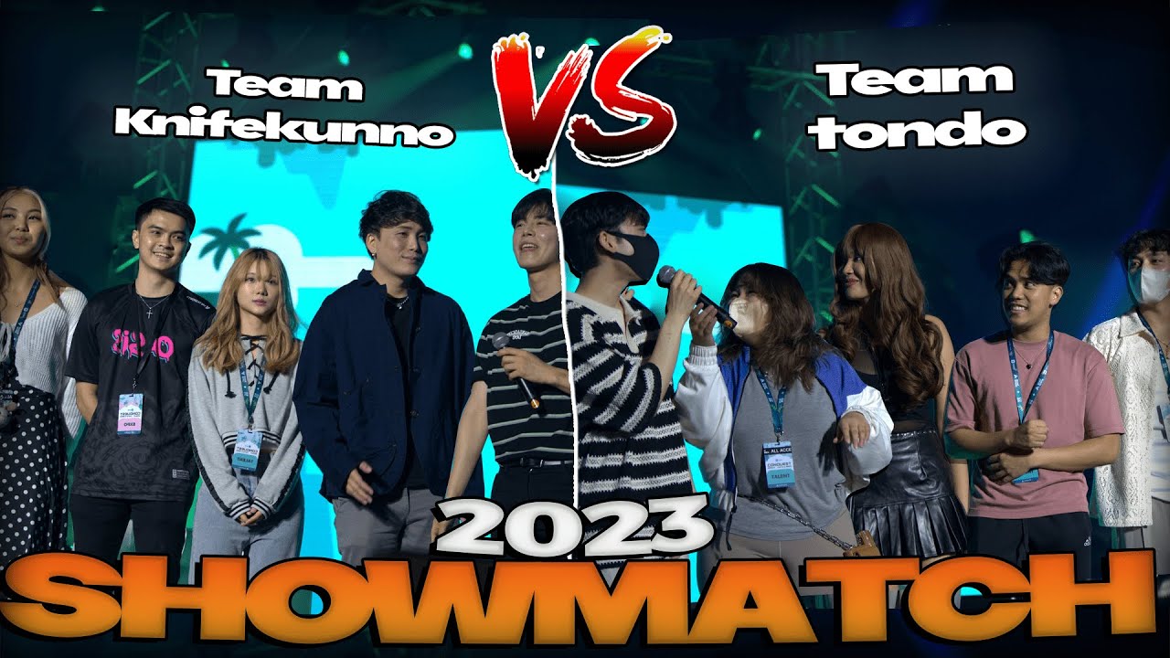 I went into the CRAZIEST SHOWMATCH.. [Team Tondo vs Team SYKKUNO]