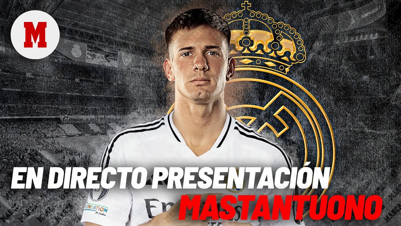 EN DIRECTO I  Presentación de Franco Mastantuono en la Ciudad Real Madrid.