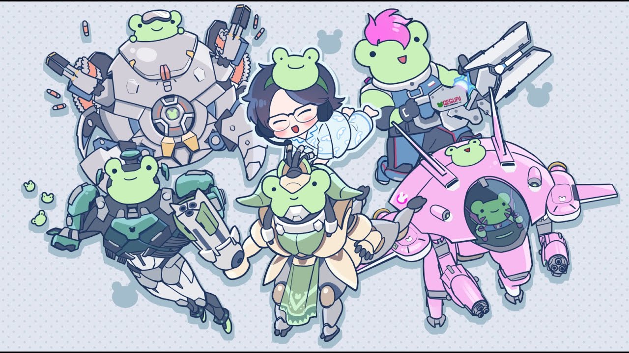 새벽탱커솔큐생태계  오버워치  - 게구리