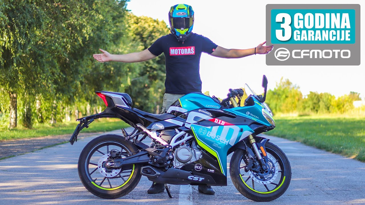 MALI ZVRK STVOREN ZA VOŽNJU KROZ KRIVINE | CFMOTO 300SR 2020 *3590e*