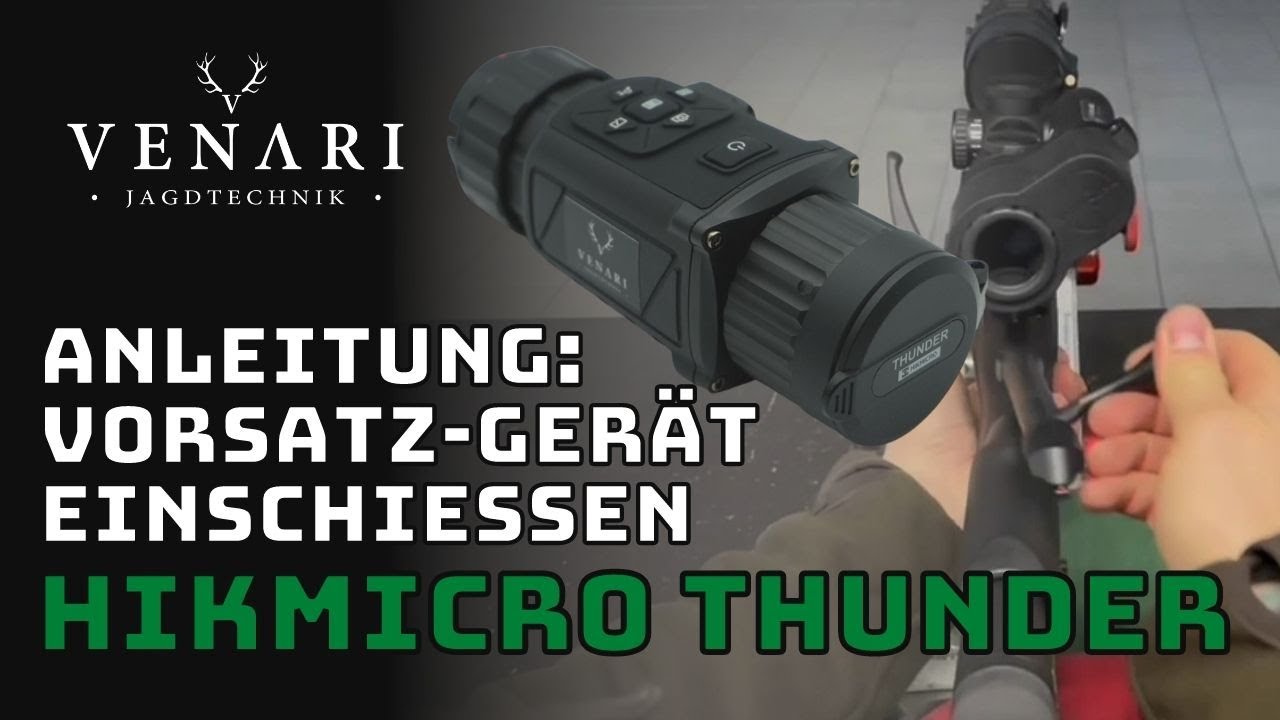 Пристрелка тепловизоров — Насадки | Серия HIKmicro Thunder (TE19c, TH35c, TQ50c)