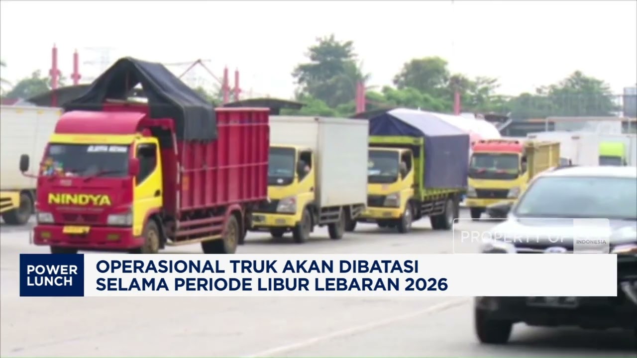 Siap-siap! Operasional Truk  Dibatasi Selama Libur Lebaran 2026