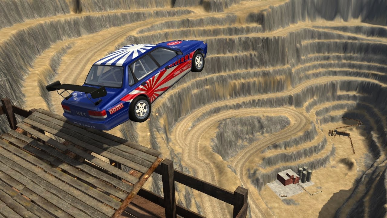 BeamNG.drive — Открытый карьер