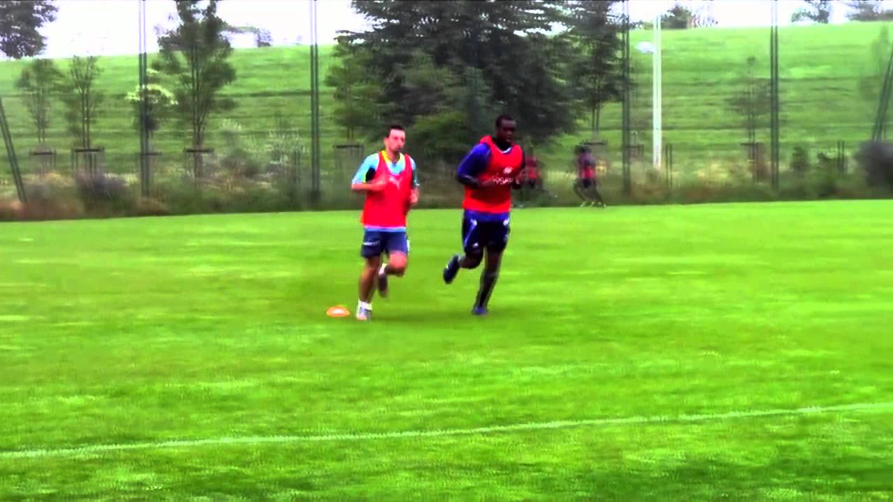 Au coeur de l'entrainement des stagiaires - STAGE UNFP 2012