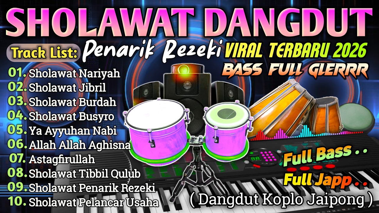 LAGU RELIGI SHOLAWAT DANGDUT KOPLO TERBARU 2026 FULL ALBUM TANPA IKLAN TERBAIK RAMADHAN MERDU