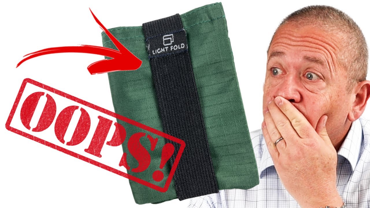 Things started out so good... the Lightfold Trifold wallet REVIEW