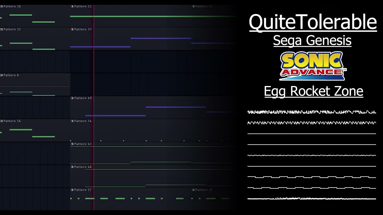 Egg Rocket Zone from Sonic Advance - YM2612 + SN76489 Cover (GENESIS)