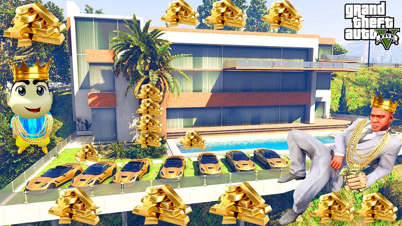 Whatever Franklin and Shinchan Touch Turns into Gold in GTA 5