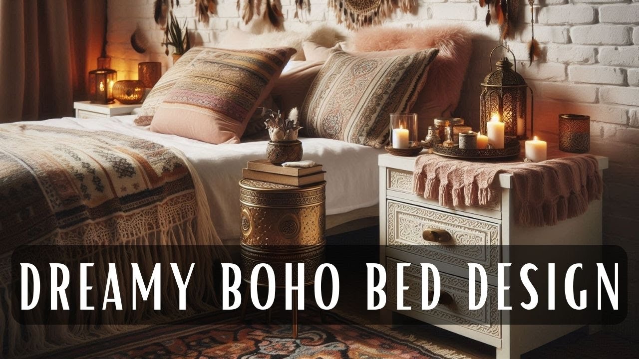 Dreamy Boho Bed Design Ideas to Transform Your Bedroom into a Serene Sanctuary