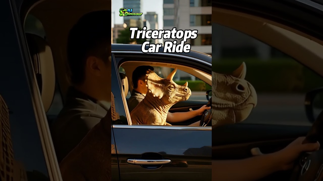 Dinosaurs Lived in the Modern World —  Car Ride 
