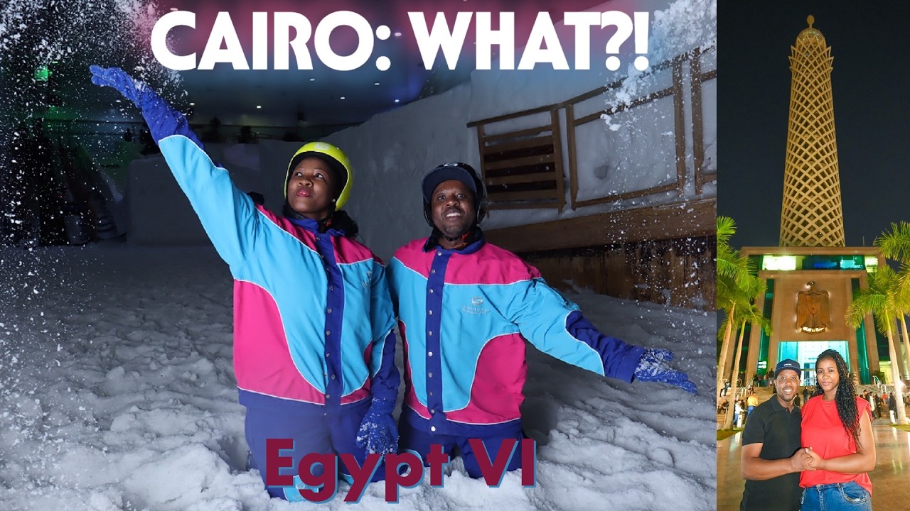 Egypt's Coolest Secret? Cairo Tower to Snow City! | Egypt Part 6
