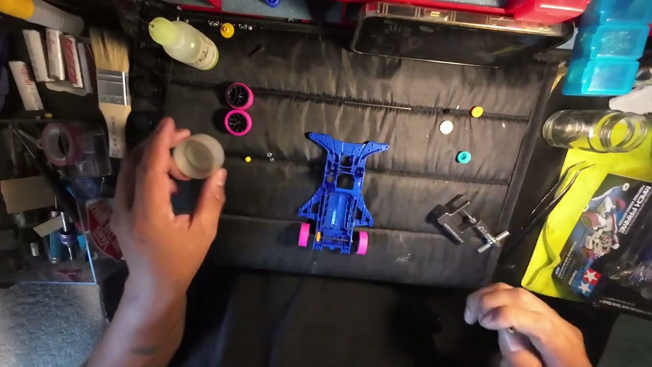 Tamiya Mini 4WD Tune/BMAX class Build Part 1 | SuperBluee #tamiyamini4wd