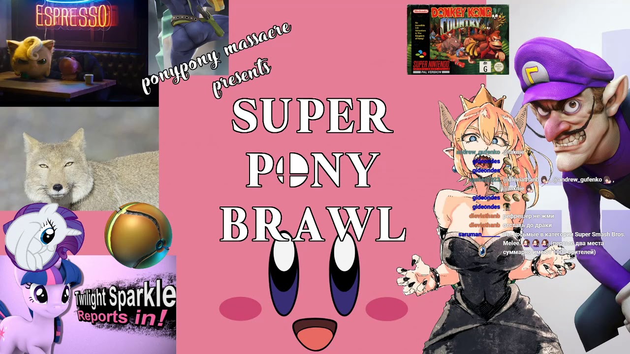 Super Pony Bros. [Super Smash Bros. Melee]