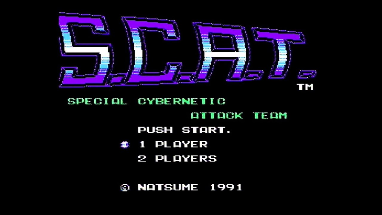 S.C.A.T. / SCAT (NES) - Full Run with No Deaths