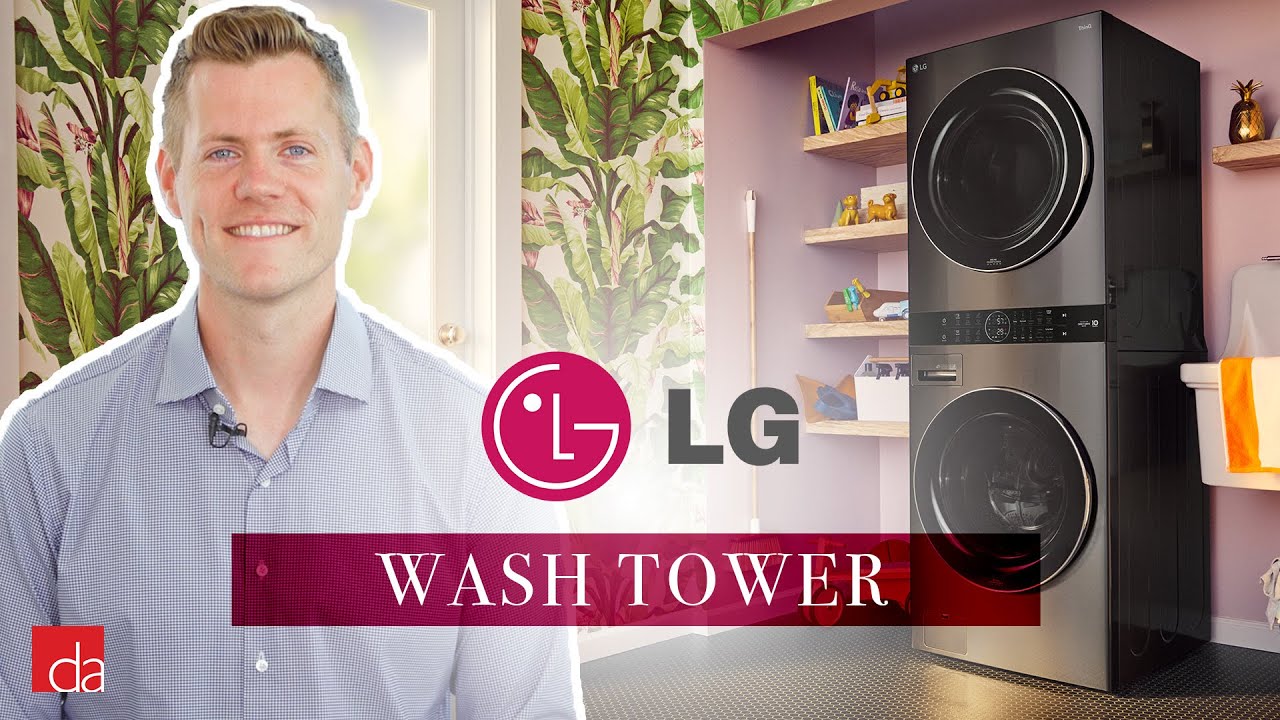 Обзор стиральных машин LG Wash Tower | Узнайте, почему вокруг них столько шума