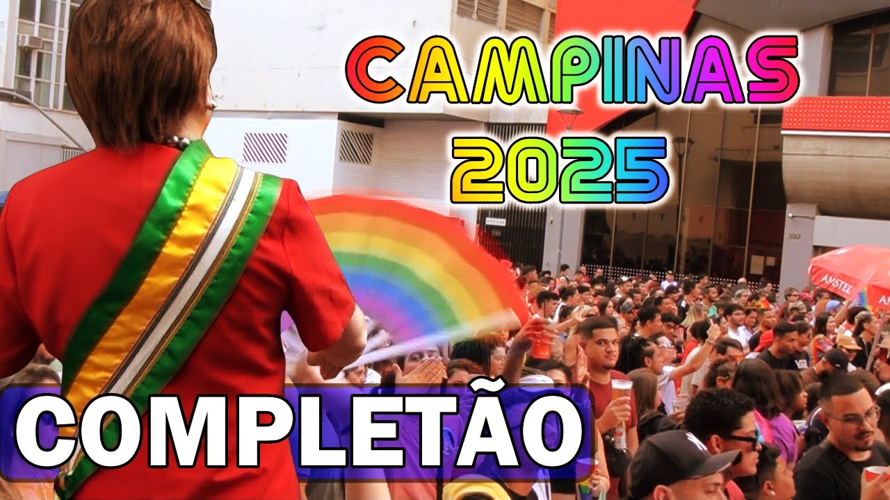 COMPLETÃO  CAMPINAS 2025 PARADA LGBTQIAPN+