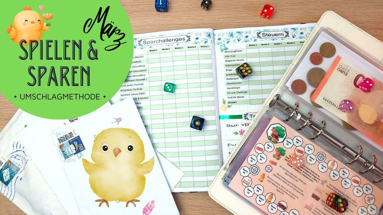 Sparspiele & Challenges 💰 || Märzwoche 1 || neues Gewinnspiel und ganz viel Post zum Auspacken 💗